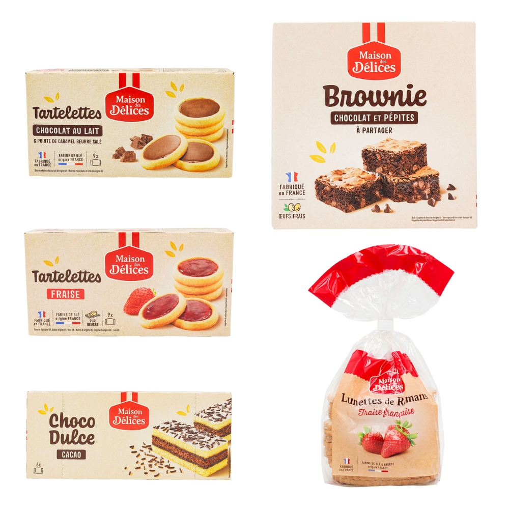 Les gâteaux la Maison des Délices